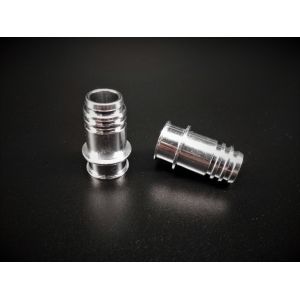 Precision Custom Cnc Aluminum Parts Female Connectors Anodizing Surface