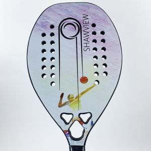 Eva 17 Padel Tennis Racket 18k Carbon Fiber Composite SWP