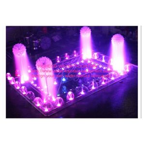 Rectangular / Square Dancing Water Fountain Equipment Portable Music Control