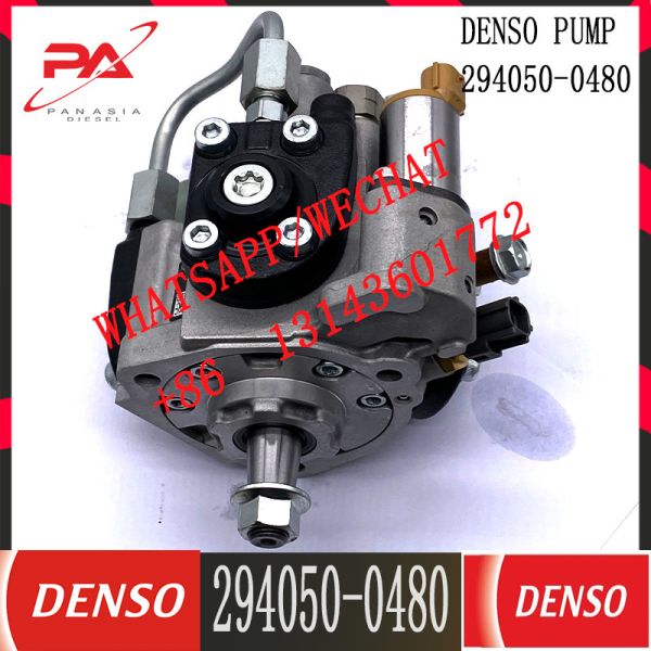 Quality HP4 Diesel fuel injector pump 294050-0480 2940500480 RE543262  s450 engine wholesale