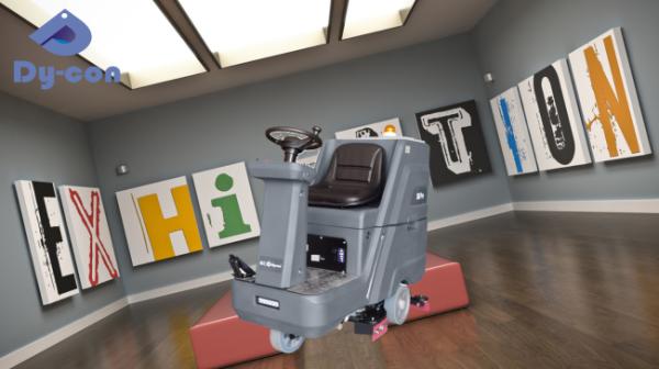 Quality D8 Pro Ride-On Floor Scrubber Dryer 660mm Cleaning Width 130L Tank wholesale