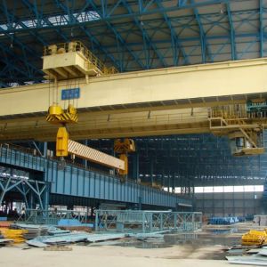 QL Type Heavy Duty Overhead Crane Mechanical Workshop Electromagnetic Suspension