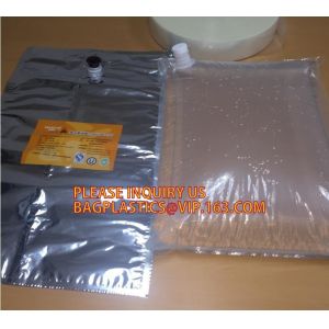 Cheap Laminated aluminum bib wine bag in a box 20l liquid packaging wholesale,bag in box factory plastic tap bag in box BAGEAS for sale