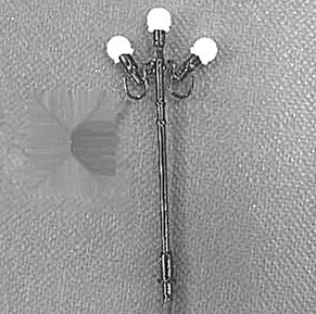 model metal lamp--1:150yard lamp,scale lamp, architectural model lamp ,model