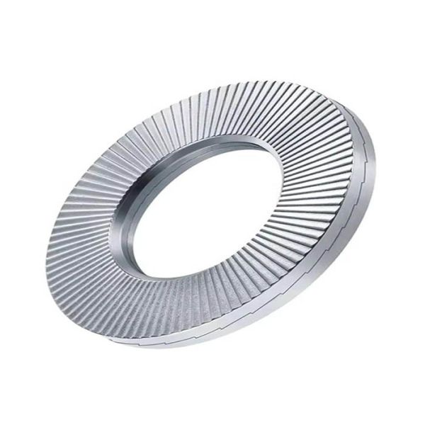 M3 Carbon Steel Grade 4.8 White Zinc Plated Zp Serrated Double Fold Self Locking