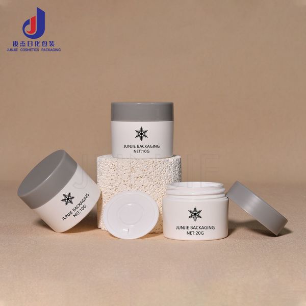 Luxury Cosmetic Jar 10g 20g Empty Eye Cream Container Plastic Cream Jar Mini Jar