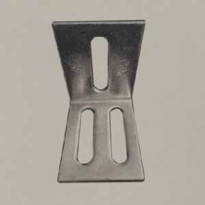 2.5mm Screw Fixed Aluminum Curtain Wall Corner Code with Customizable Length