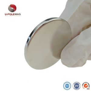 5G Router Thin Disc Magnet with Permanent Nickel Plating and ±5% Tolerance