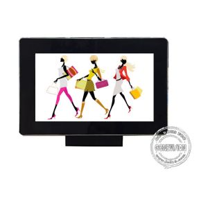 10.6 counter electronic advertising screens / table top commercial touch