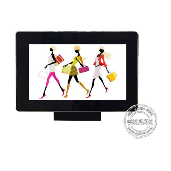 10.6 counter electronic advertising screens / table top commercial touch