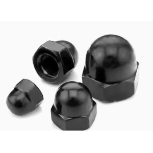 M5 M6 B7 Carbon Steel Hexagon Hex Domed Cap Nut Black oxide Cadmium Plated