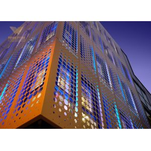 Cheap Decorative Aluminium Perforated Metal Sheet High Performance for sale