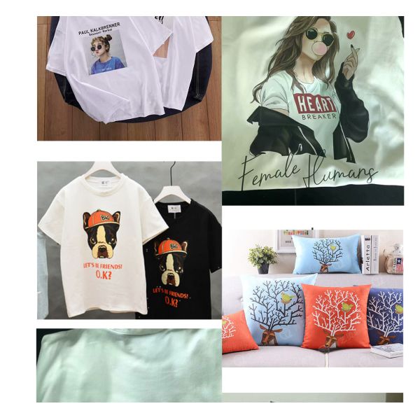 Cheap Sticker Wholesale Custom Printing Cartoon Logo Plastisol Heat Transfer Labels