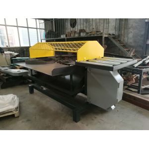 Pallet dismantling machine, used wood bandsaw pallet dismantler sawmill