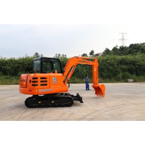 Lonking 6 Ton Hydraulic Crawler Excavator with 0.5~1.0m³ Bucket Capacity and 15.4kw/2400rpm Power
