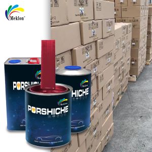 High gloss environmentally friendly and low VOC red car repair and painting