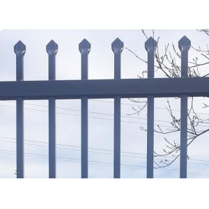 Adjustable Modular Wrought Cast Iron Fencing Powder Coated