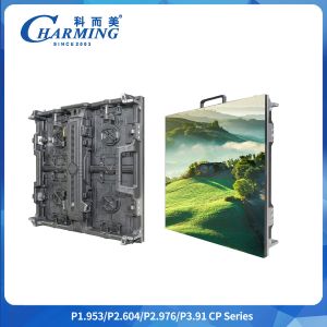 China Seamless Splicing P1.9 P2.64 P2.98 Flexible Indoor Curved Led Screen Panel P3.91 With Adjustable Arc Lock And Scale on sale
