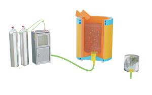 Cheap Automatic Bottom Gas Diffuser System for In Foundry Refining for sale
