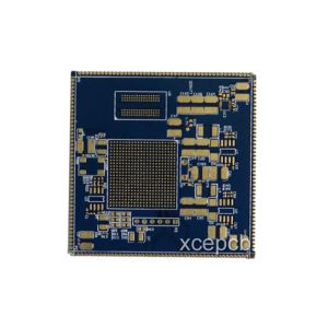 China Immersion Tin Irregular Multilayer PCB Boards 16 Layer With Blue Solder Mask on sale China Immersion Tin Irregular Multilayer PCB Boards 16 Layer With Blue Solder Mask on sale