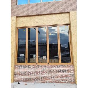 Bird-Friendly Folding Window Integration Featuring Subtle Patternation to