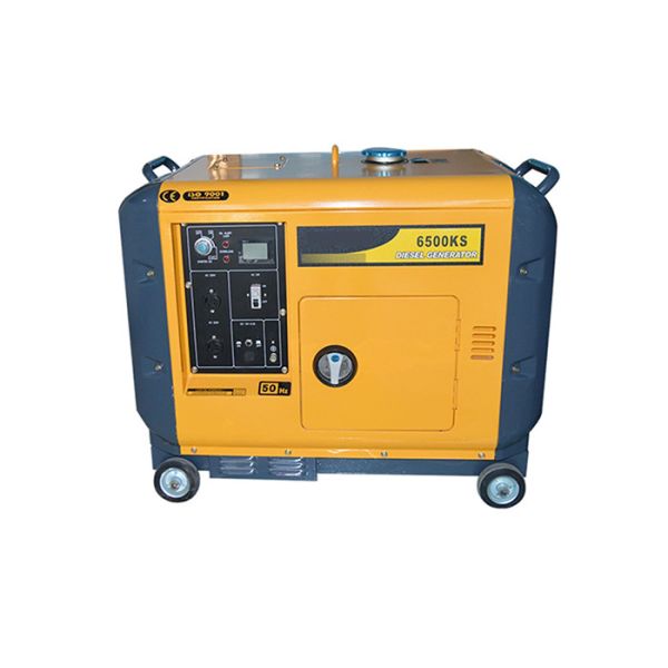 Super Silent Small Portable Generators , 5kva 5000w Portable Diesel Generator