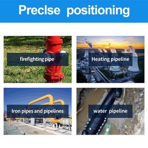 Pqwt-L6000 Multi Sensors Outdoor Water Pipe Leak Detector 5m Depth