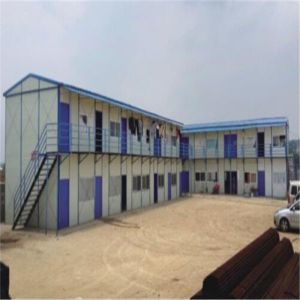China waterproof eps sandwich panel K type prefabricated house for labour camp on sale