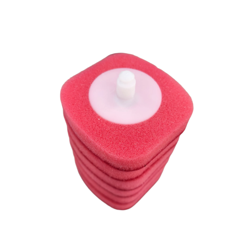 Donghui Wall-Mounted Disposable Toilet Brush System with Sponge Refills