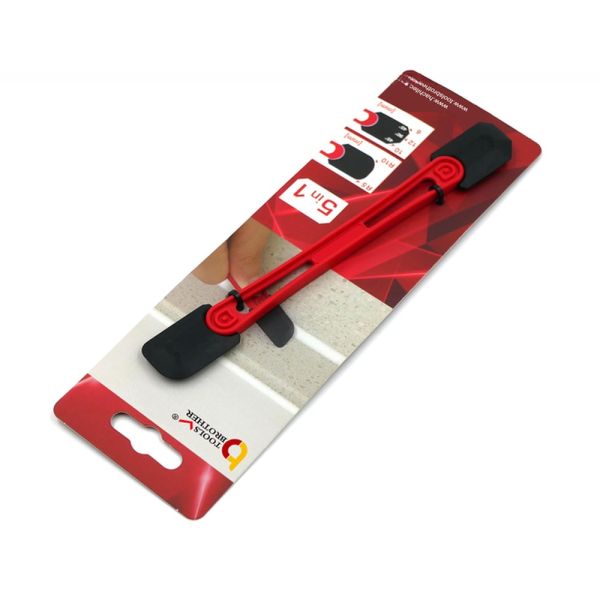 1PC 5in1 Caulking Scraper Tool Plastic Handy Razor Silicone Spatula Scraper