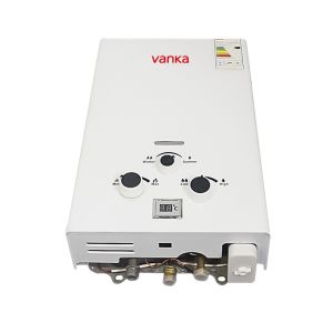 Wall Mounted LPG Portable Flue Gas Water Heater With Oxygen Free Copper