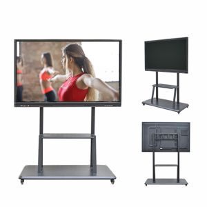4K HD Autofocus Interactive Flat Panel Display With Conference EPTZ Webcam