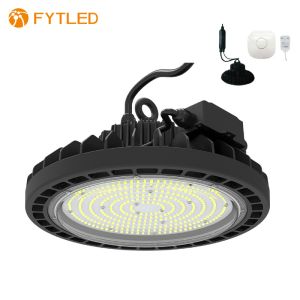 Cheap RoHS Approve 3000K Round LED High Bay Lights With Transparent PC Cover for sale