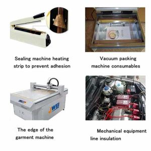 300 Degree Celsius Resistance Silicone Adhesive PTFE Tape For Vacuum Sealer