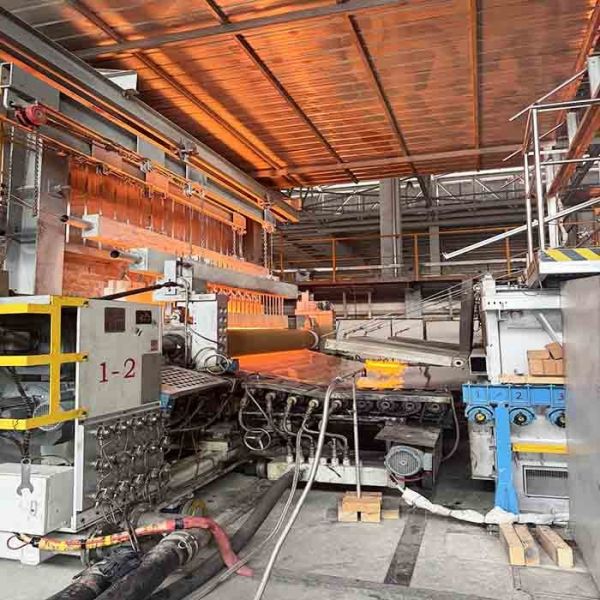 Flint Decorative Pattern Glass Production Line Automatic Calender for Pattern