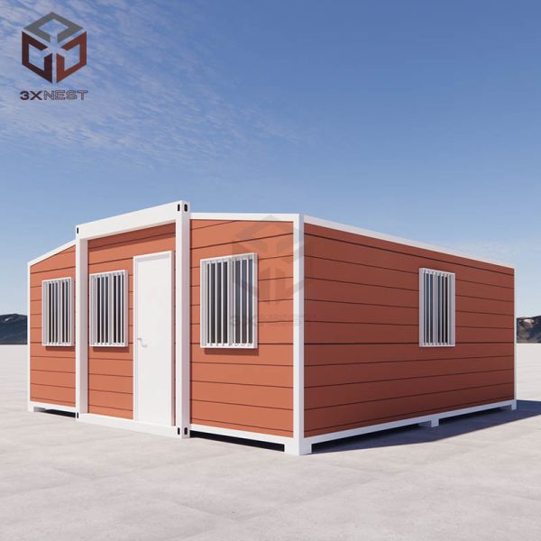 Quality Fireproof Adjustable Expandable Dwelling Folding Prefabricated Cabin with Custom Terrace wholesale