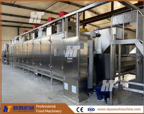 Quality Electric Continuous Multifunctional Peanut Roaster Nut Roasting Oven wholesale