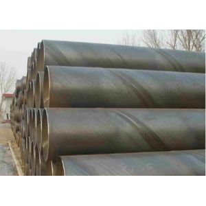 China DELLOK Q235B Large diameter spiral welded and black steel pipe SSAW tubes diameter carbon spiral pipe on sale