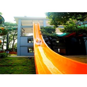 Fast Flowing High Speed Water Slide Water Park Equipment For Hotel Resort