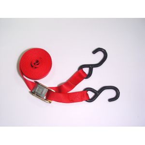 ISO9001 Blue 1T 25mm 8 Meters S Hook Tie Down Straps