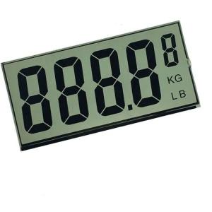 Cheap Alphanumeric 7 Segment Custom LCD Display I2C Interface For Front Screen for sale