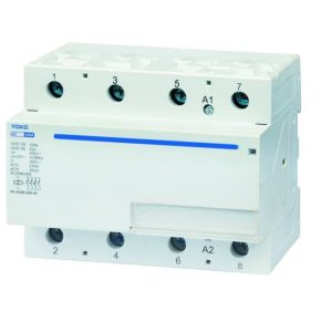 Din Rail Mounting 63 Amp 4 Pole Contactor Modular 63A EN61095