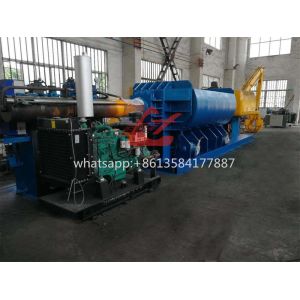 WANSHIDA Scrap Metal Baler With Feeding Grapple For Mixed Scrap Aluminum Metal