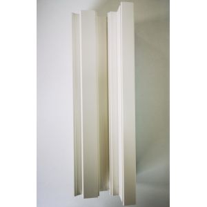 65 UPVC Profiles Inward Opening Sash For Casement Windows