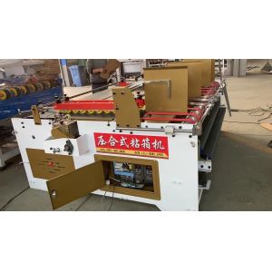 Manual Carton Box Semi Automatic Folder Gluer Machine with and Customer's