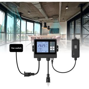 Agricultural Greenhouse Environment Controller Planting Control Fan C02