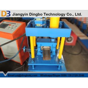 PLC Control Automatic 80 Mm Box Beam Roll Forming Machine With Cr 12 Quenched