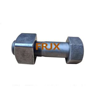 Metric Grade 10.9 / Grade 12.9 Track Bolt And Nut Railway Track Bolts For