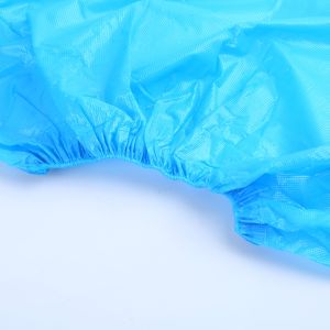 Waterproof Disposable Elastic CPE Shoe Cover with Anti-slip pattern For Lab And