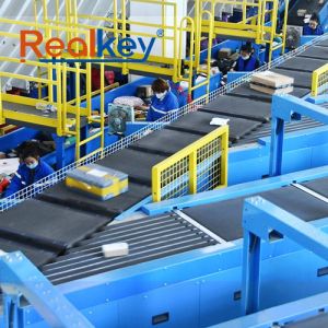 Automated Operation Vertical Cross Belt Sorter Modular Design Easy Maintenance